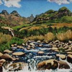 Cathedral Peak Drakensberg Mountains – South Africa Art Gallery