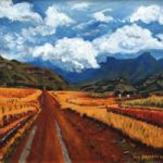 Farm Track Drakensberg The Great Escarpment – South Africa Art Gallery