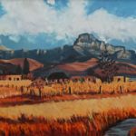 Foothills in the Drakensberg – South Africa Art Gallery