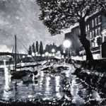 Strand on the Green – London by Night Art Gallery